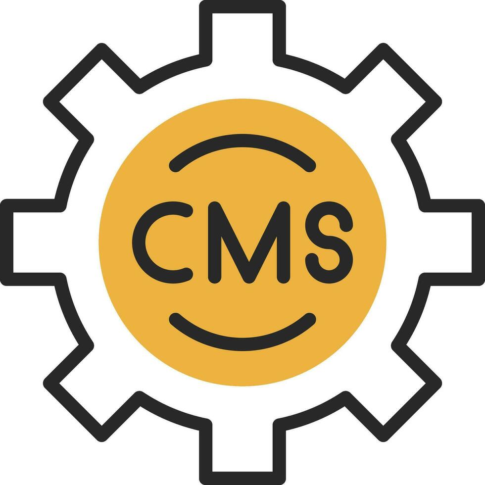 CMS Vector Icon Design