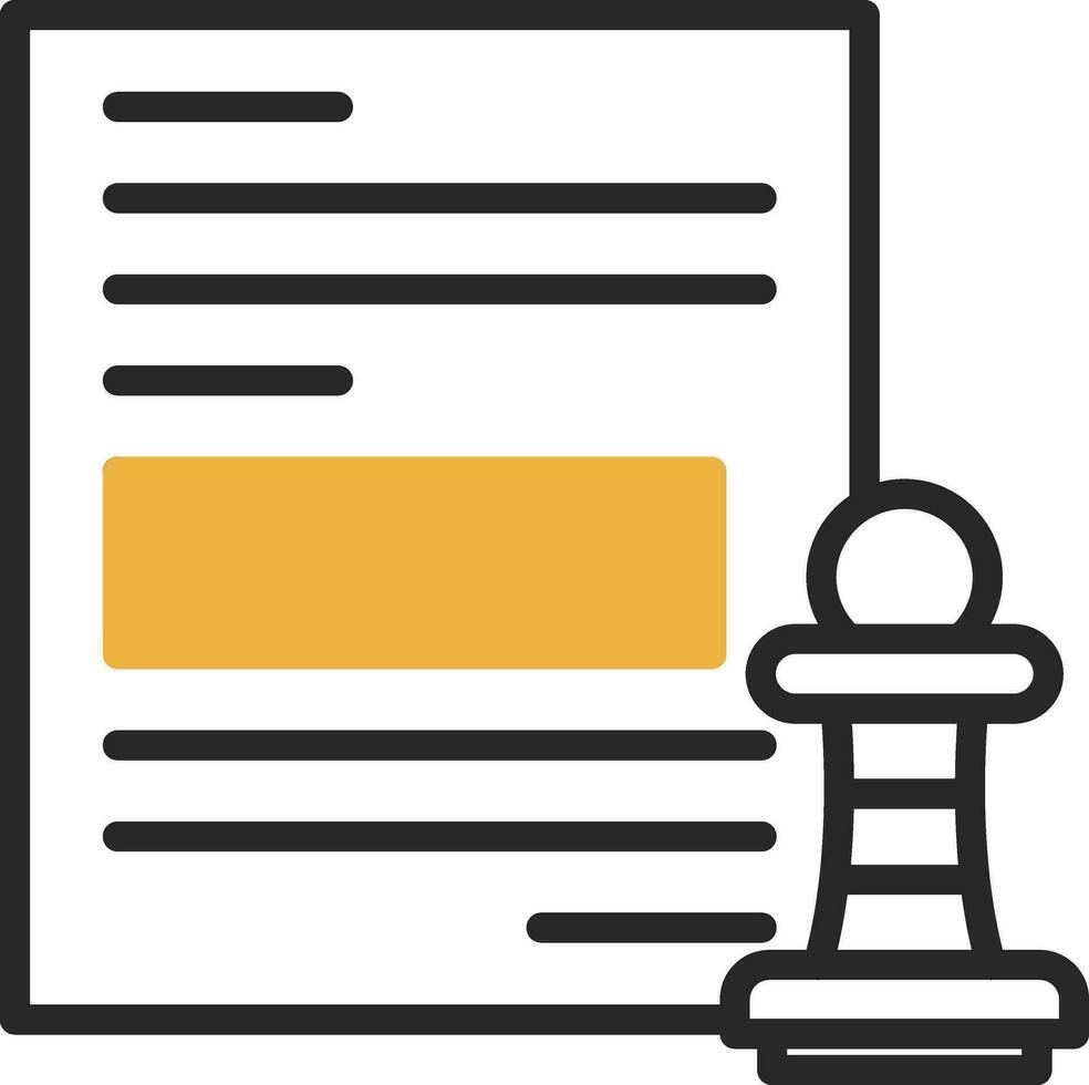 Content strategy Vector Icon Design