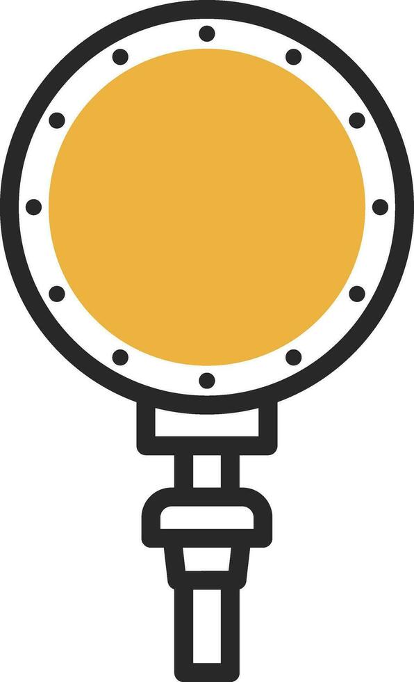 Ring light Vector Icon Design