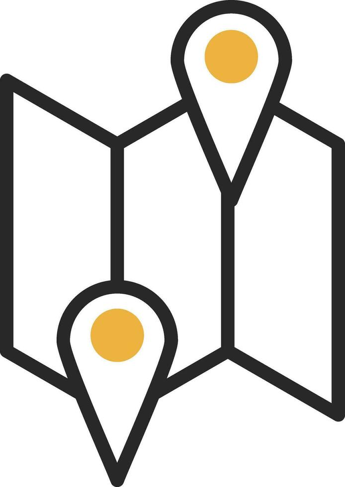 Map Vector Icon Design