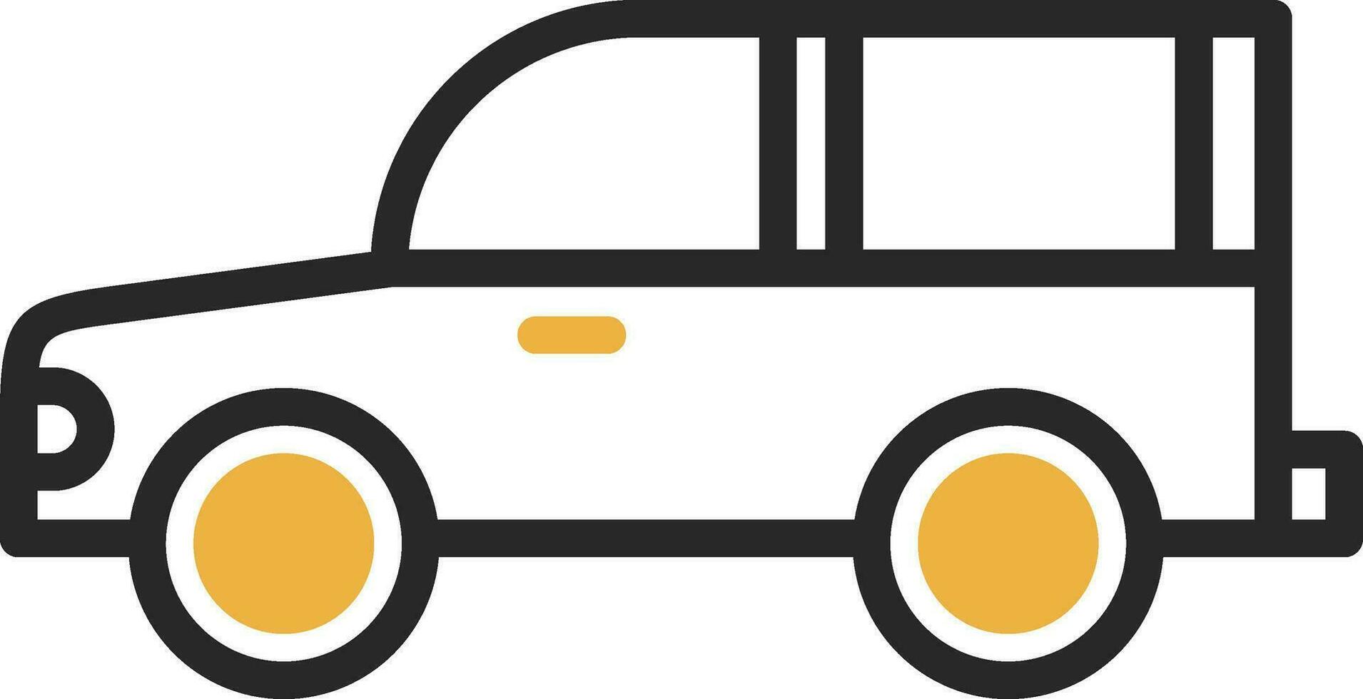 Car toy Vector Icon Design