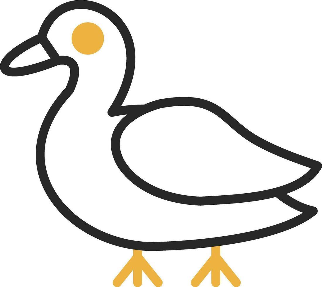Duck Vector Icon Design