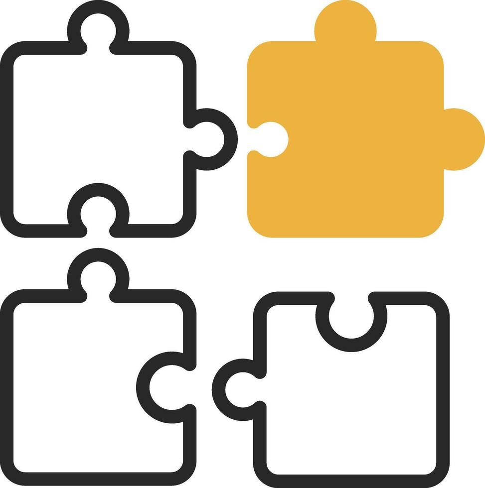 Puzzle Vector Icon Design