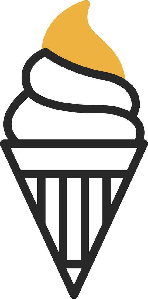 Ice cream Vector Icon Design