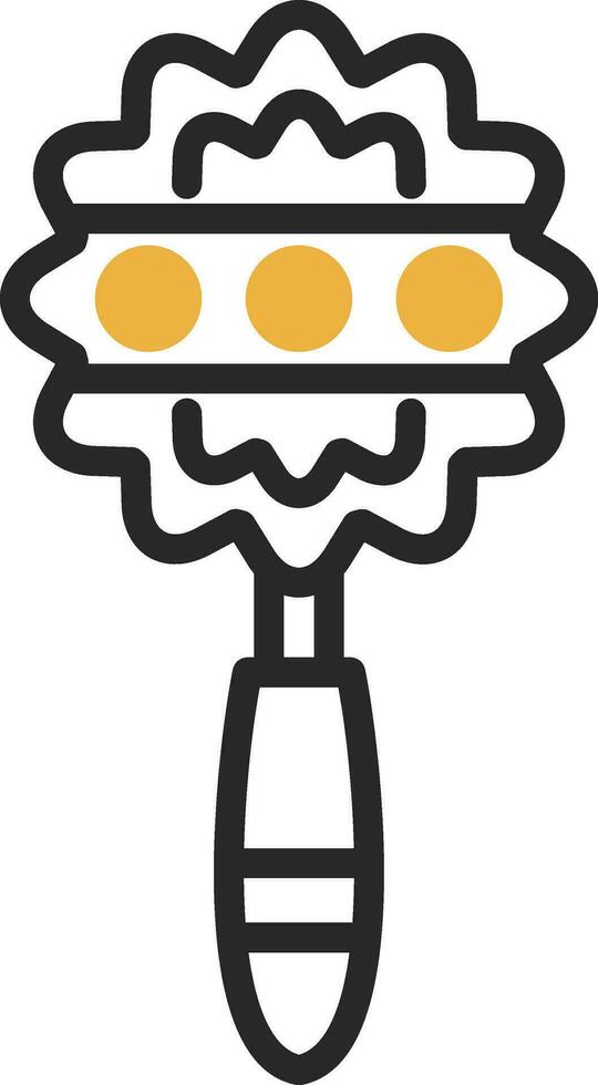 Rattle Vector Icon Design