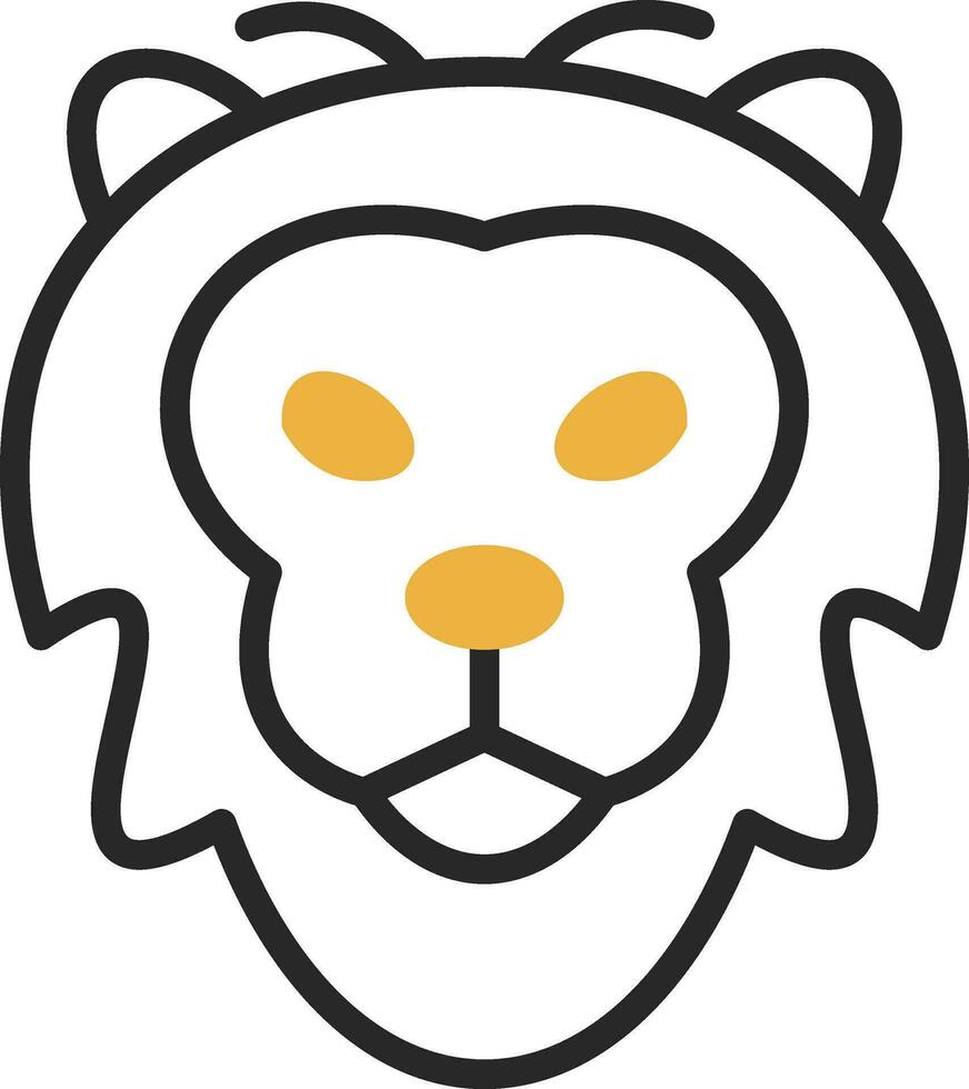 Lion Vector Icon Design