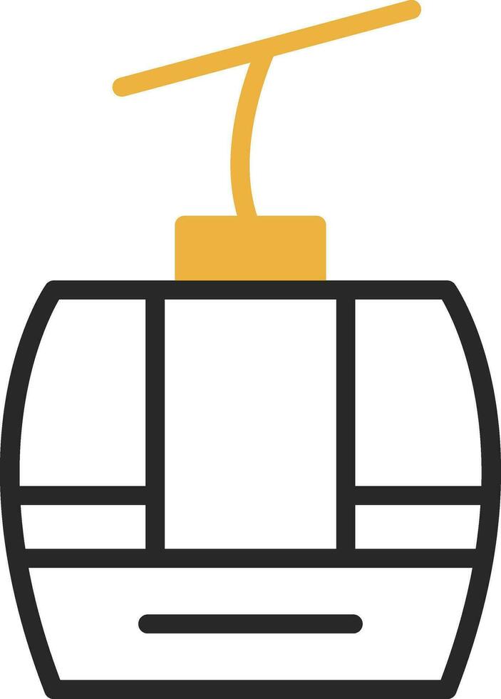 Gondola Vector Icon Design