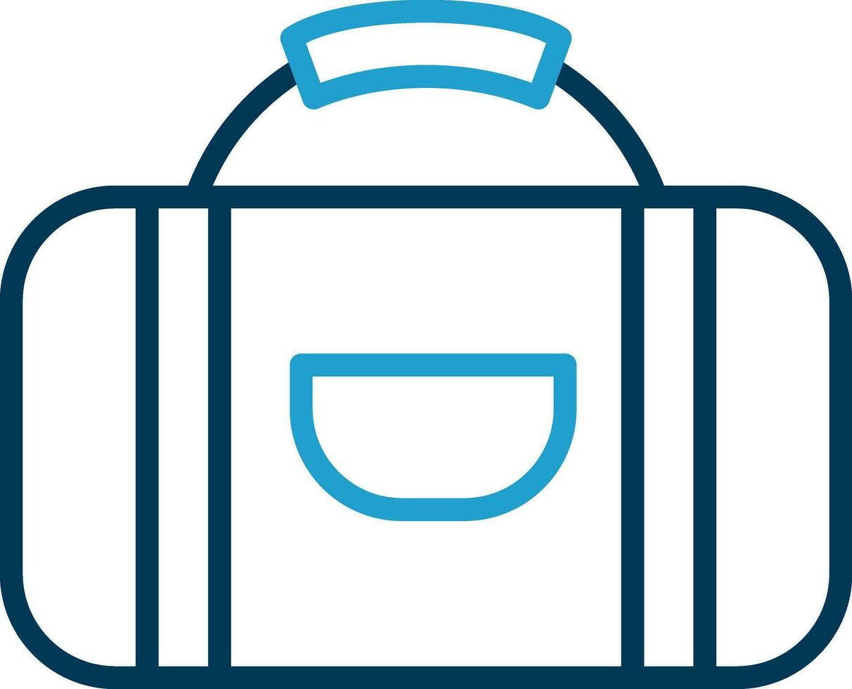 Sport bag Vector Icon Design