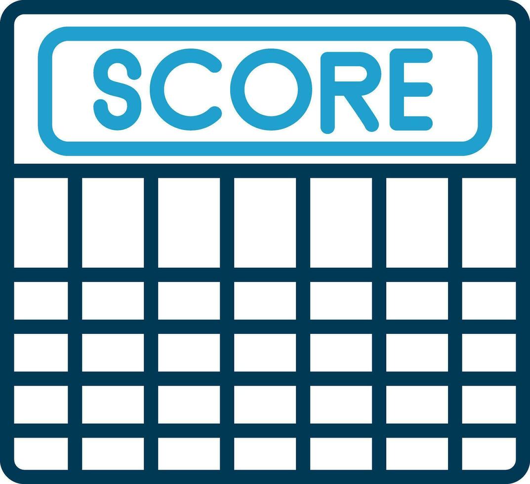 Score Vector Icon Design