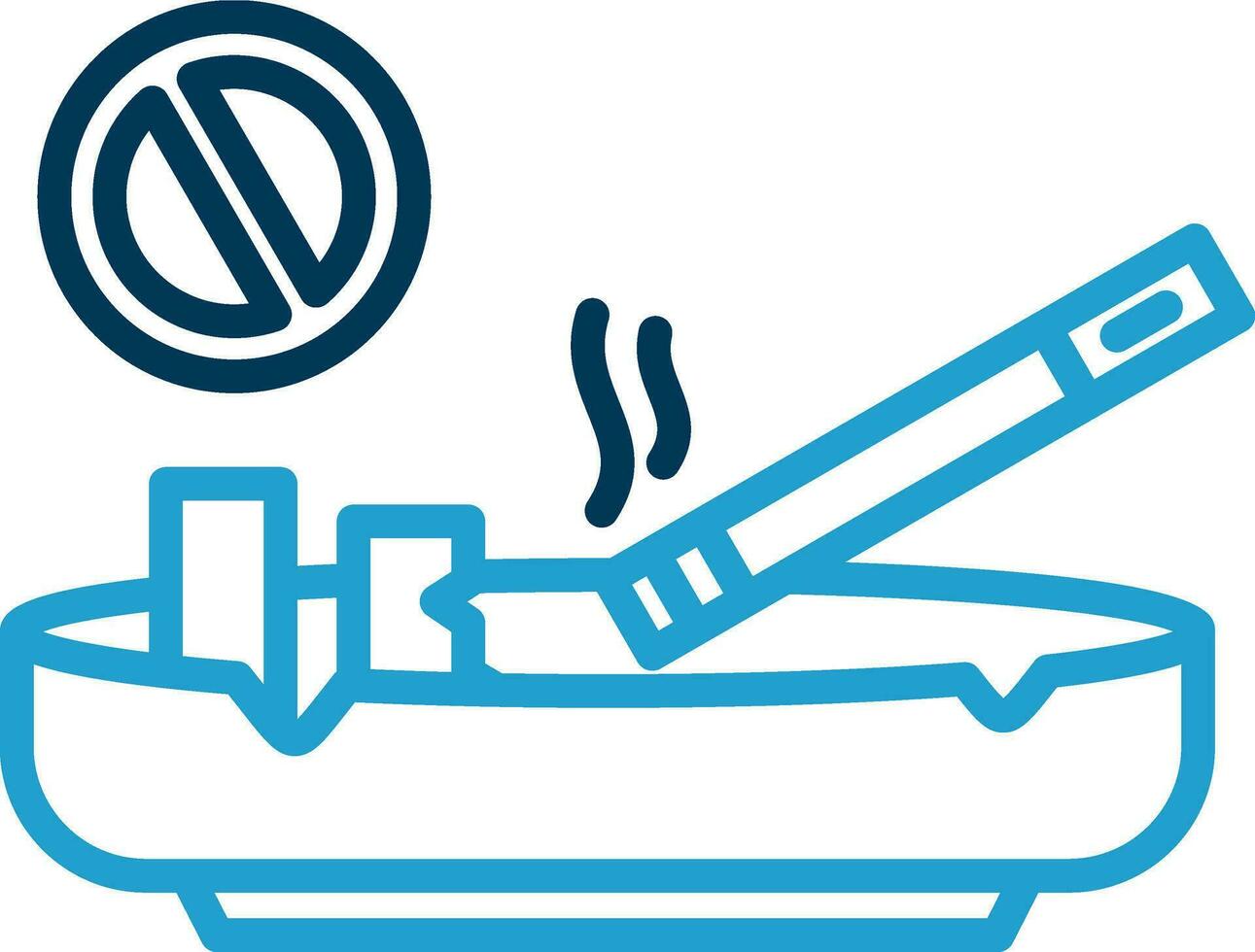 Quit smoking Vector Icon Design