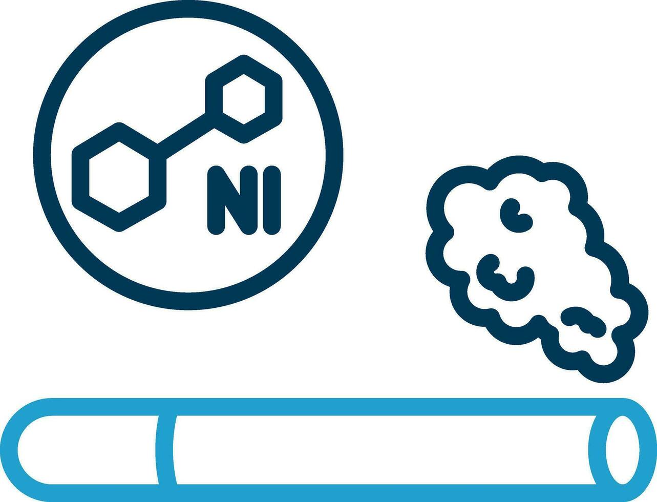 Nicotine Vector Icon Design