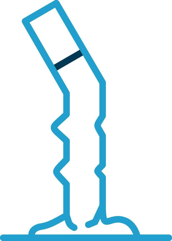 Cigarette butt Vector Icon Design
