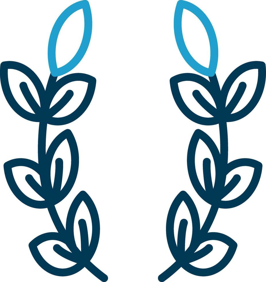 Laurel Vector Icon Design
