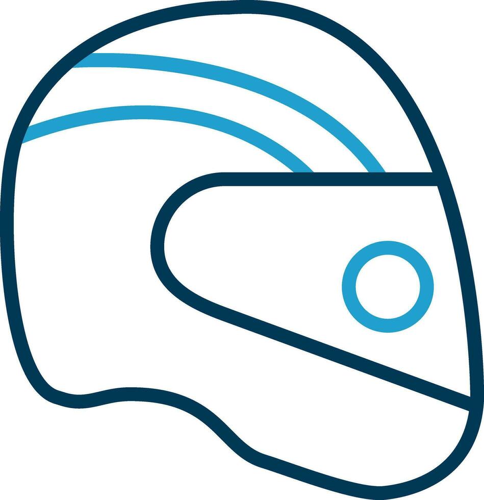 diseño de icono de vector de casco