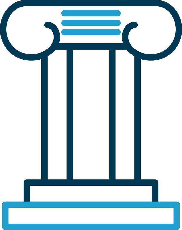 diseño de icono de vector de columna