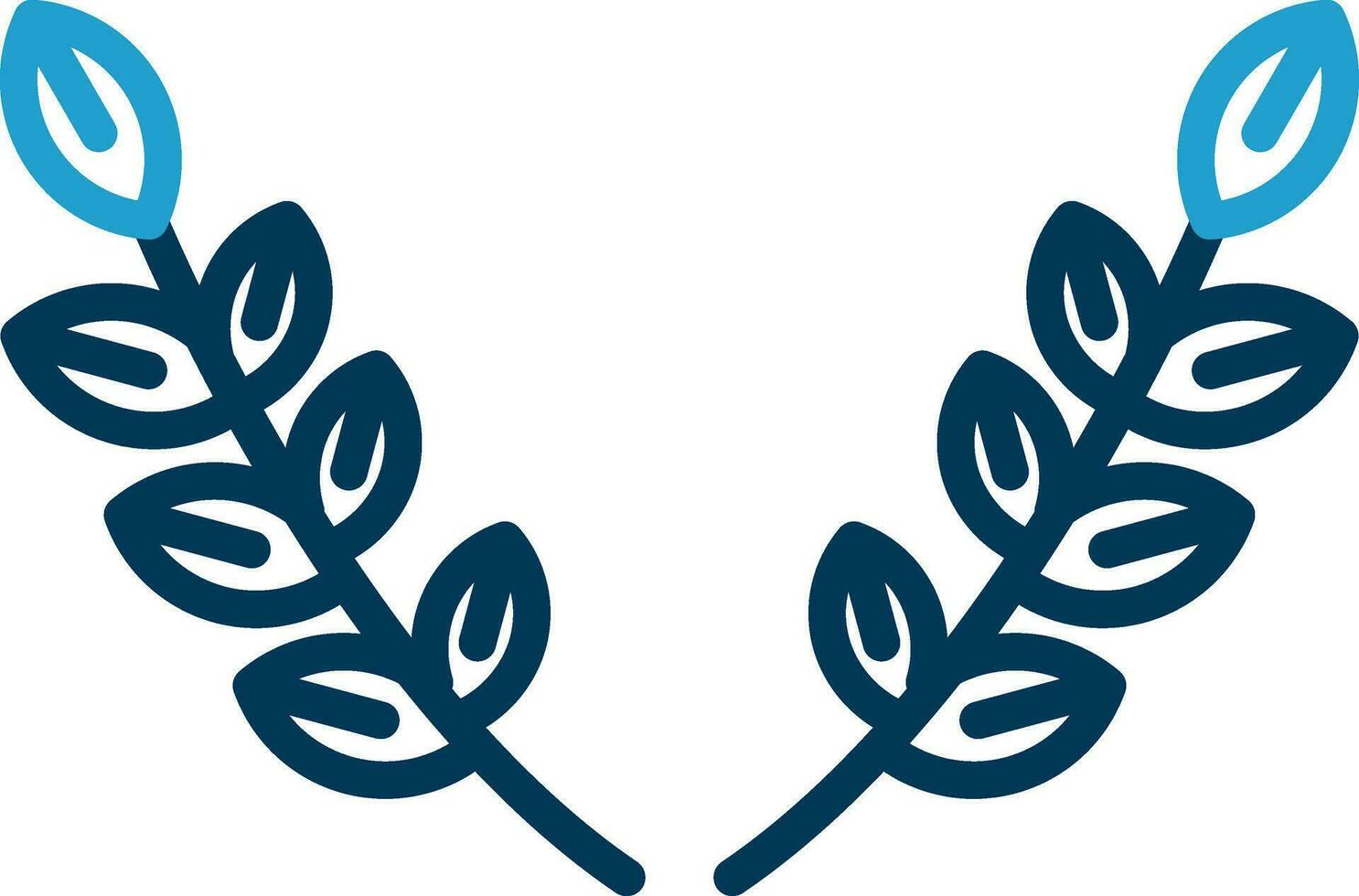 Laurel Vector Icon Design