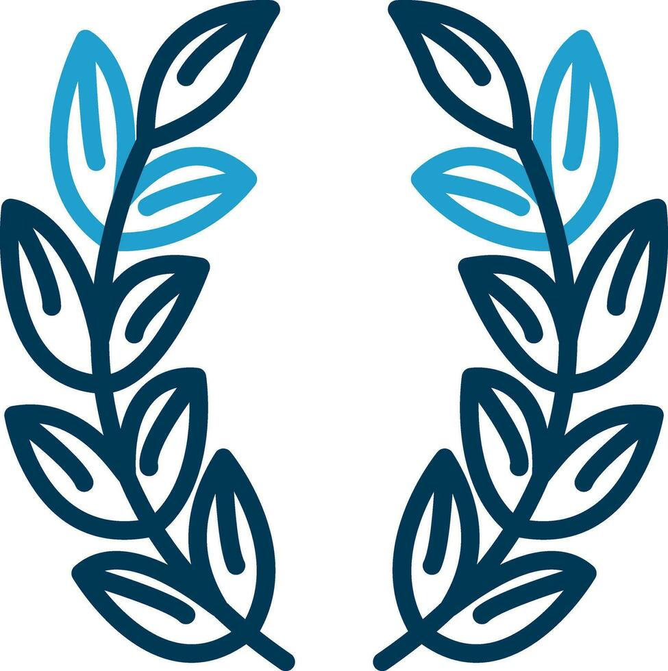 Laurel Vector Icon Design