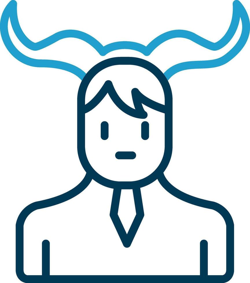 Satyr Vector Icon Design