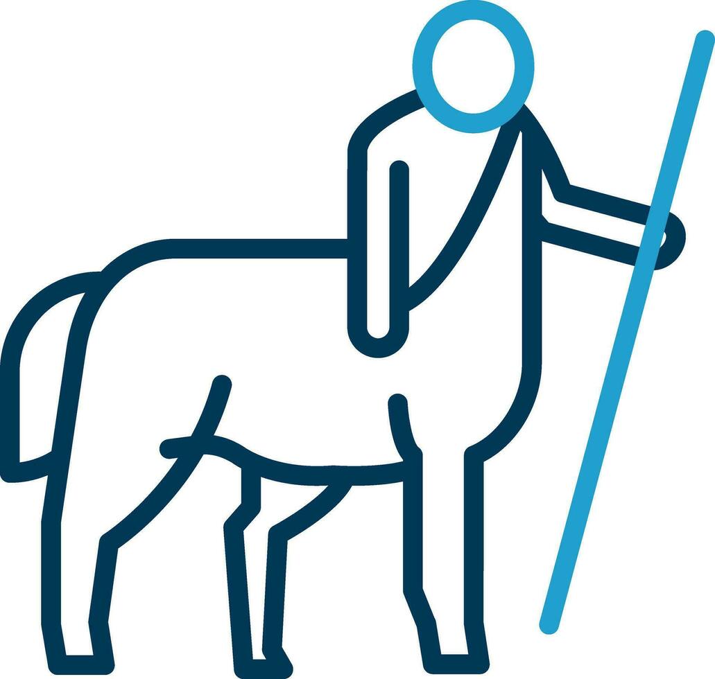 Centaur Vector Icon Design