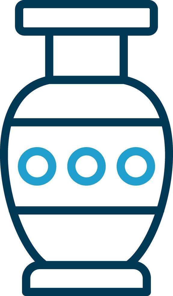 Vase Vector Icon Design