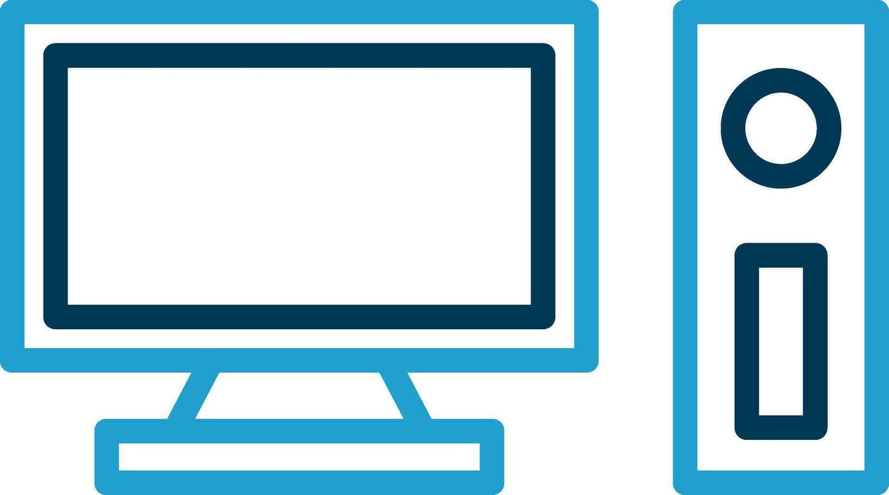 Computer Vector Icon Design