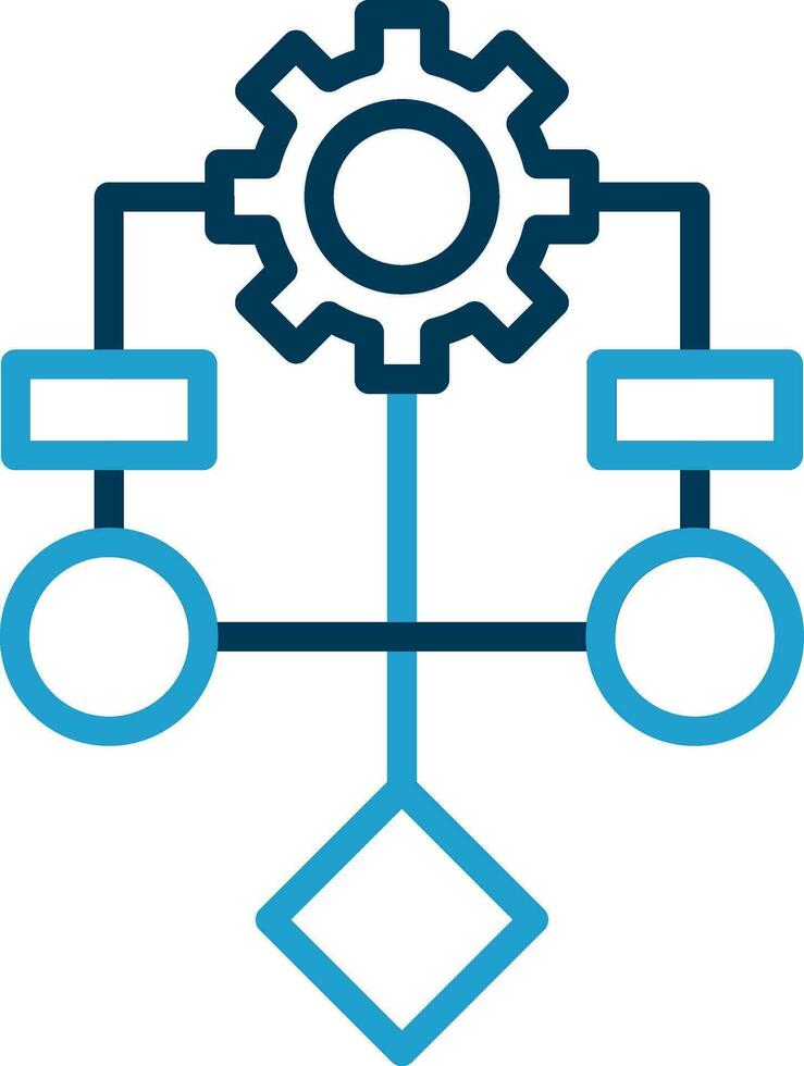 Algorithm Vector Icon Design