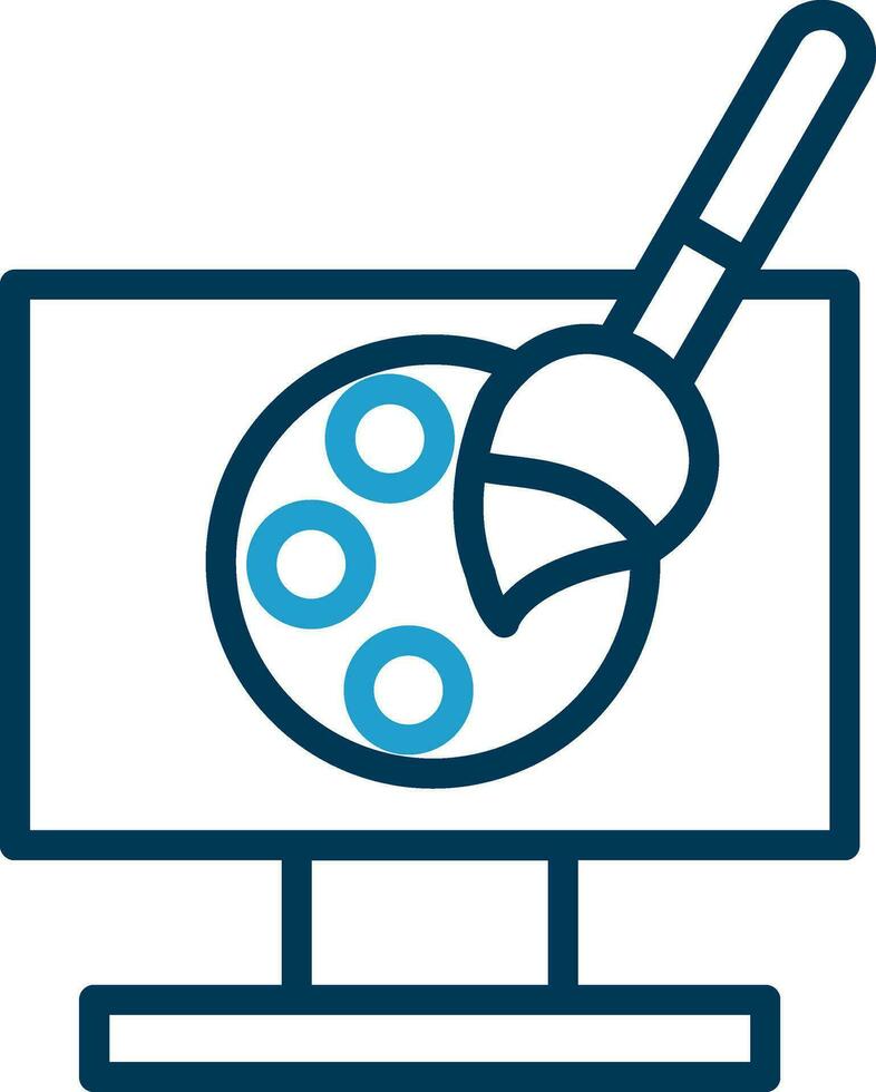 Digital art Vector Icon Design
