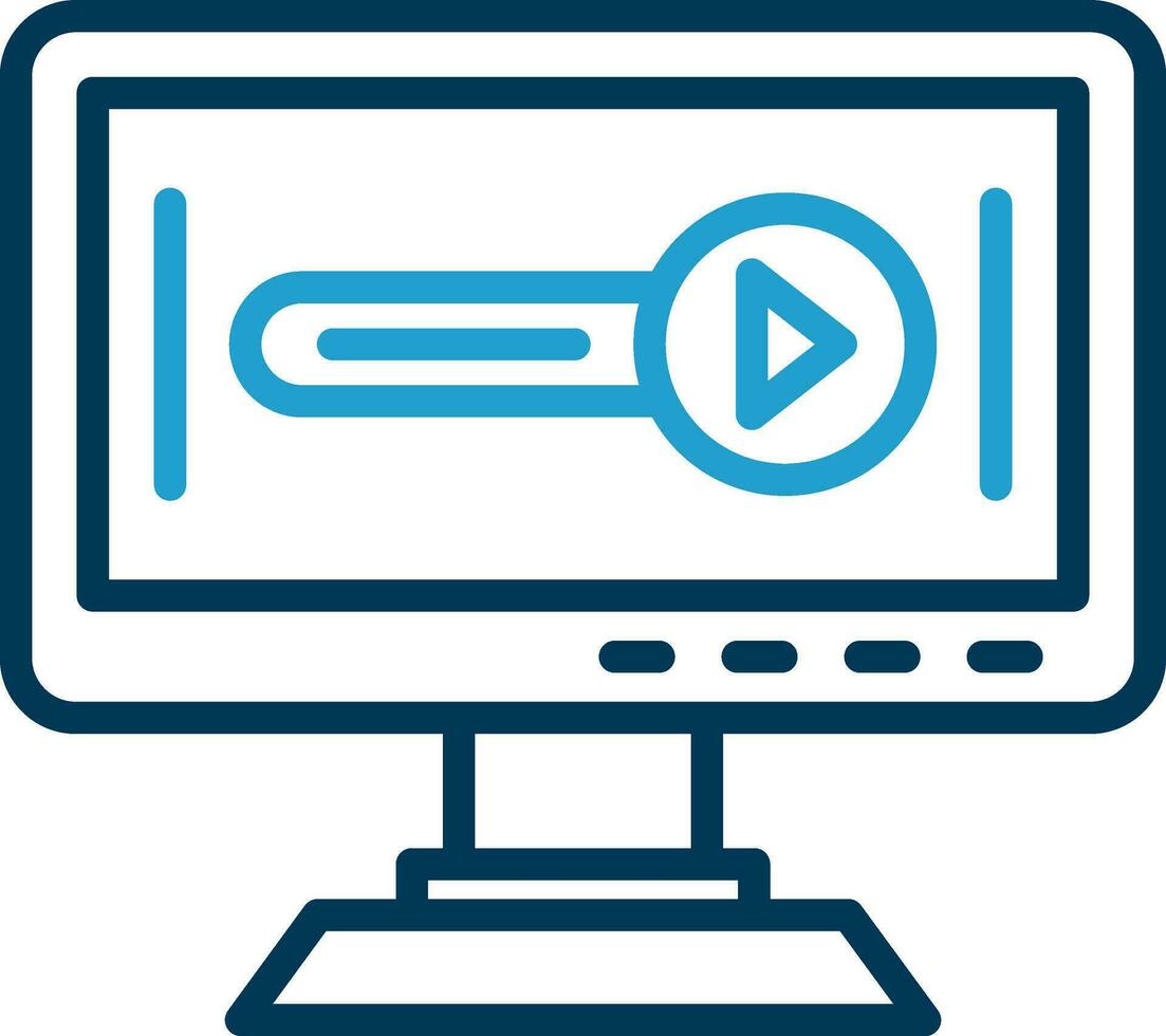 Live stream Vector Icon Design