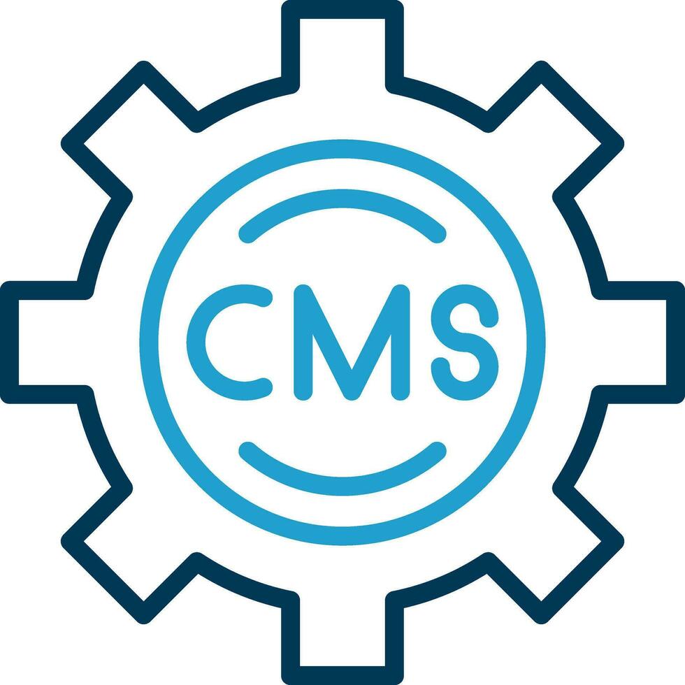 CMS Vector Icon Design