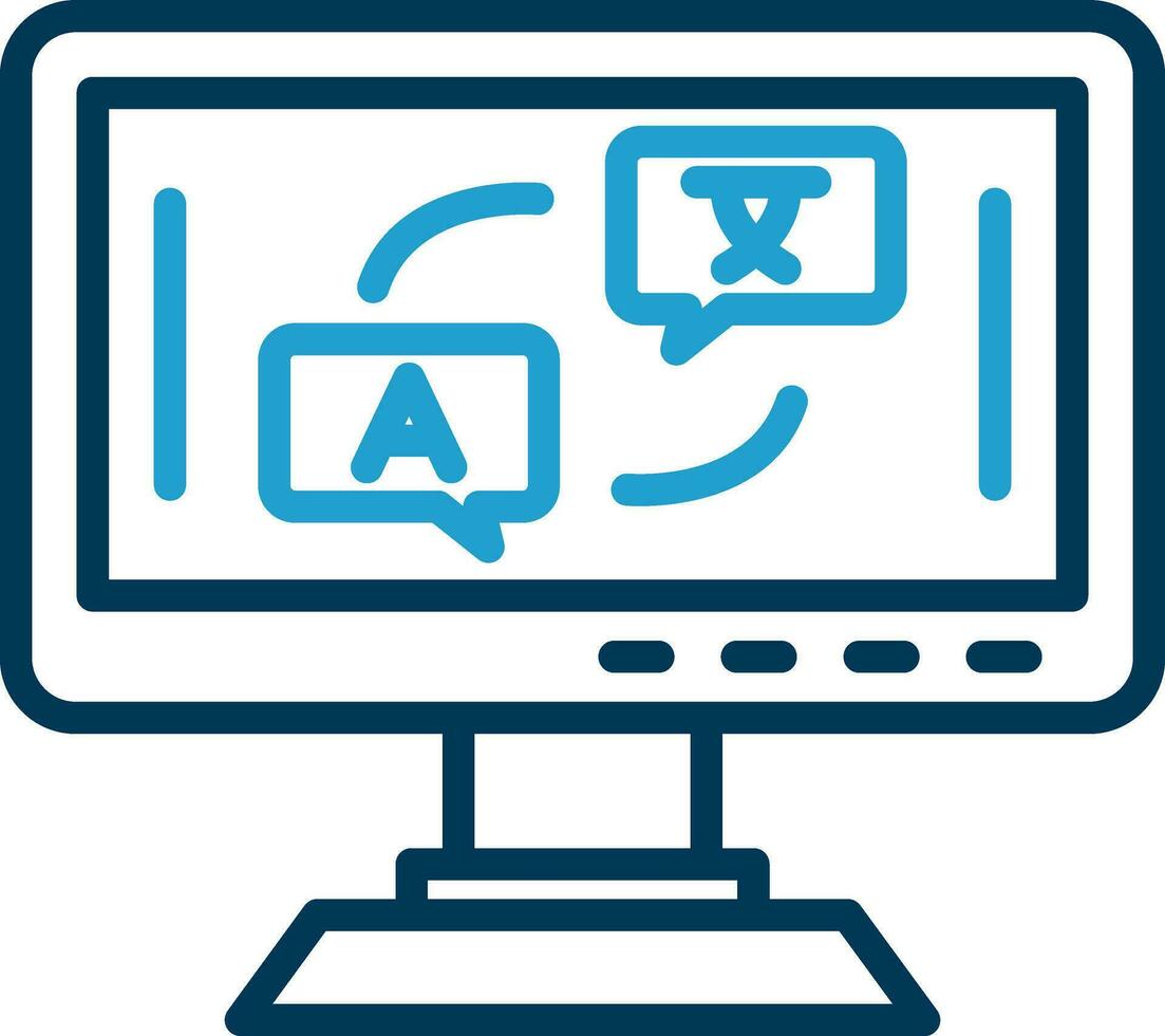 Translate Vector Icon Design