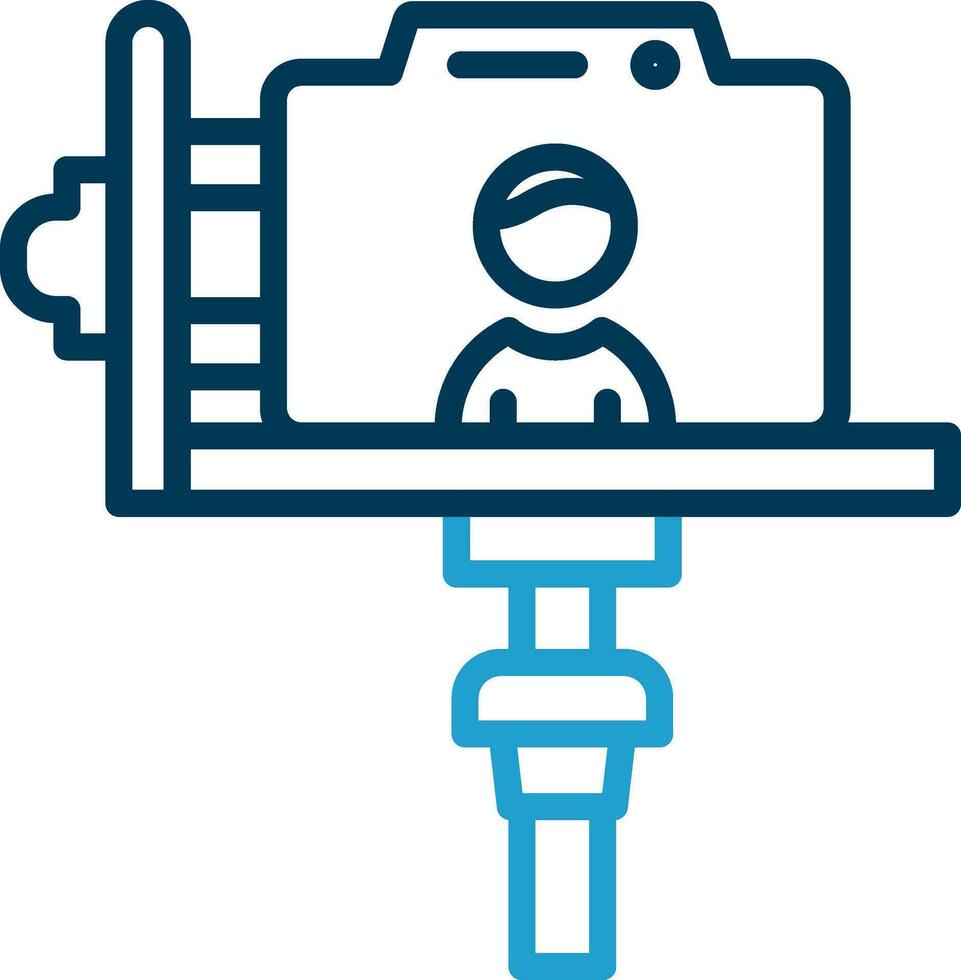 Vlogger Vector Icon Design