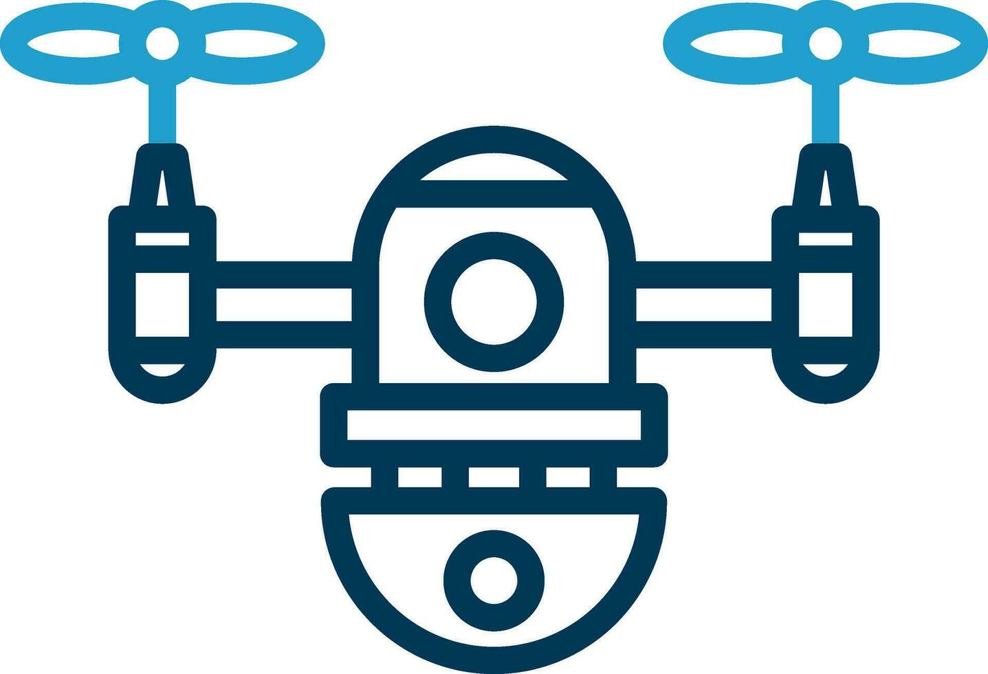 Drone Vector Icon Design