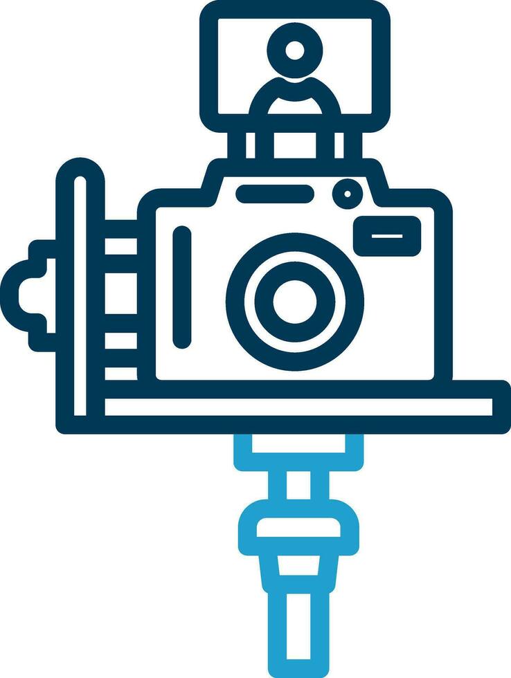 Vlogger Vector Icon Design