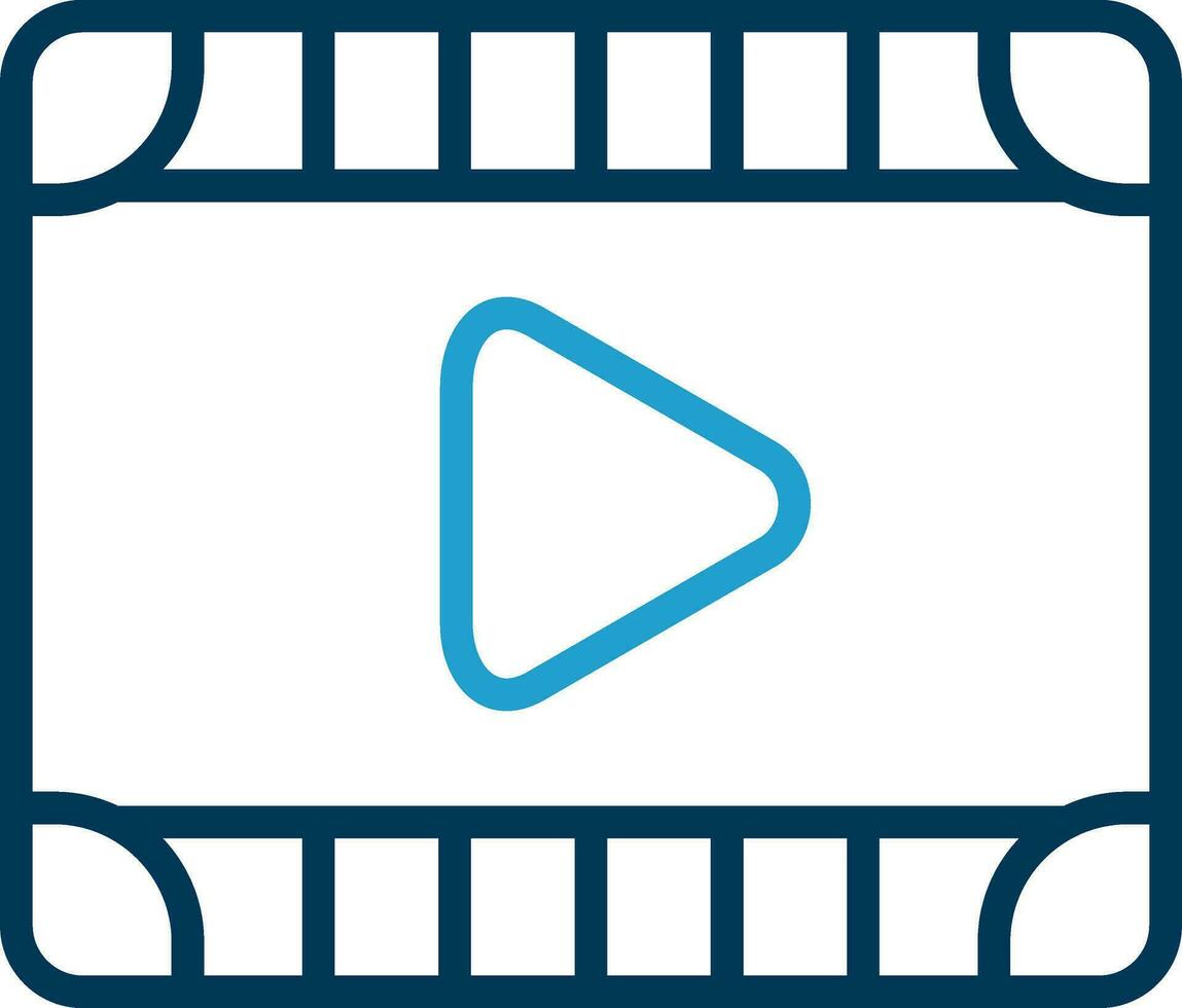 Video Vector Icon Design