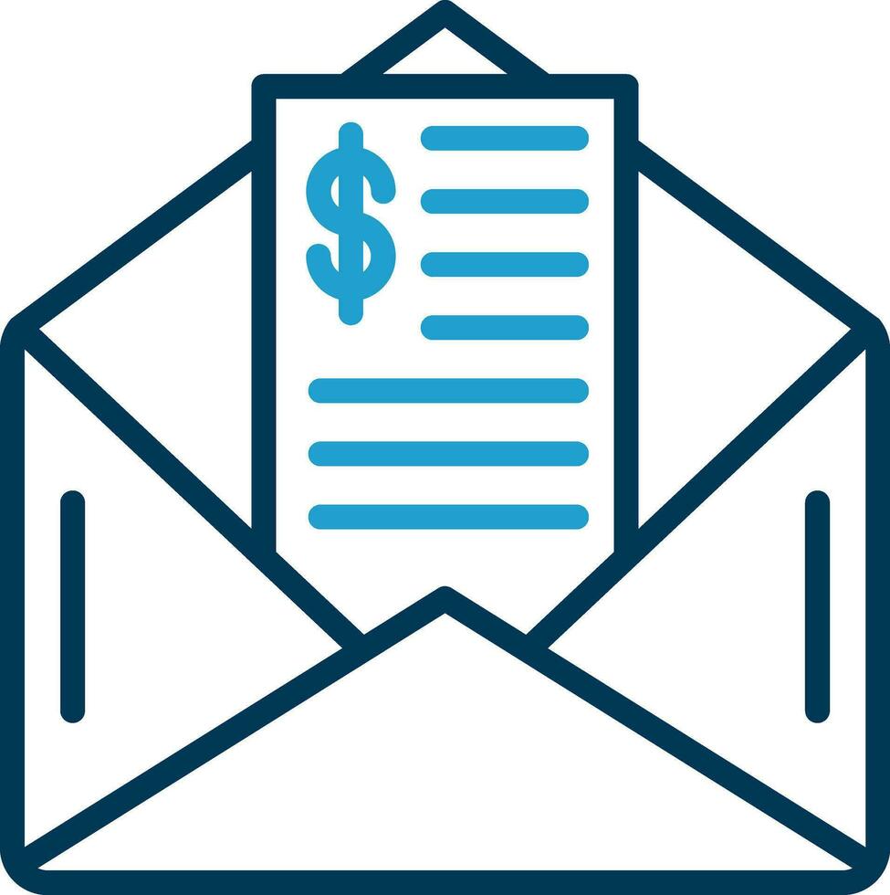 Paycheck Vector Icon Design