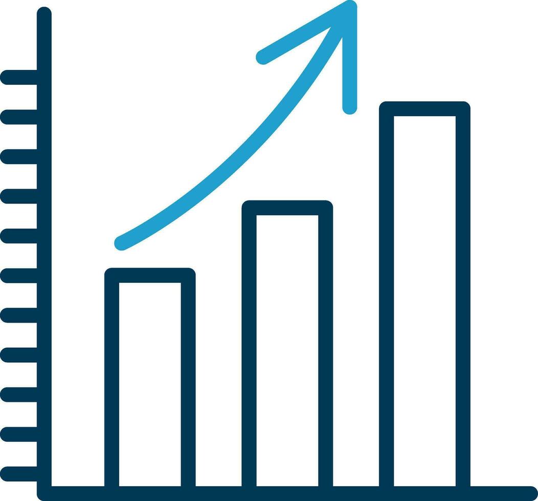 Graph Vector Icon Design