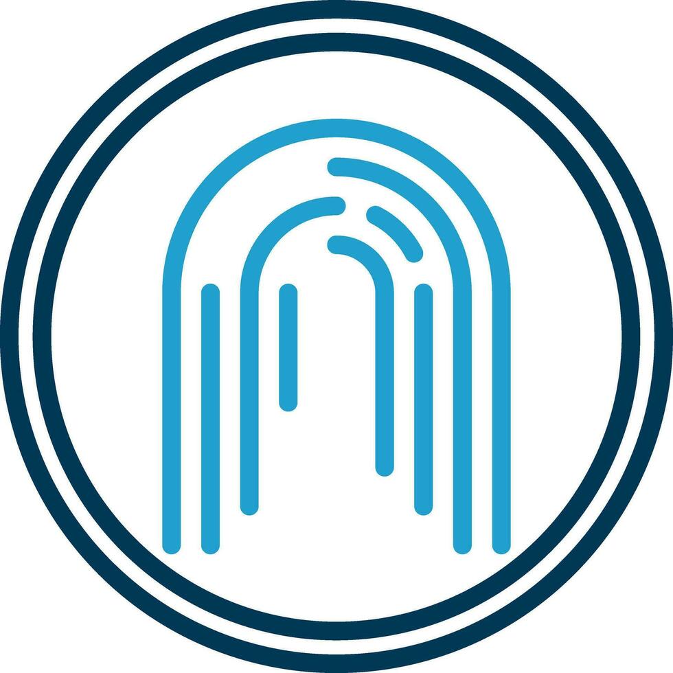 Finger print Vector Icon Design