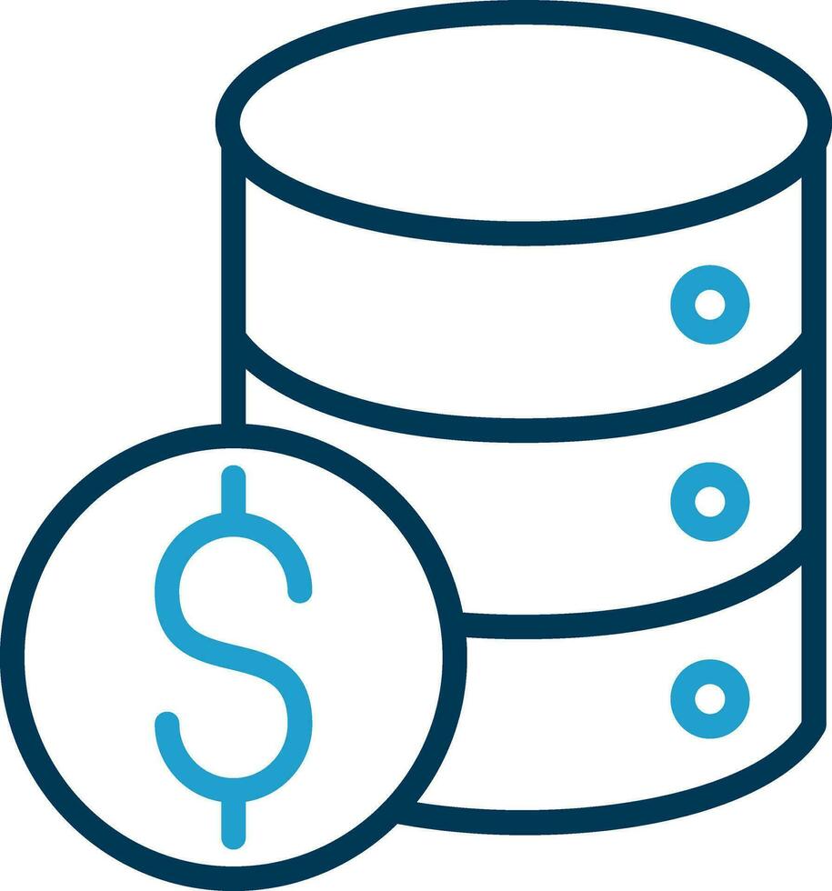 Database Vector Icon Design