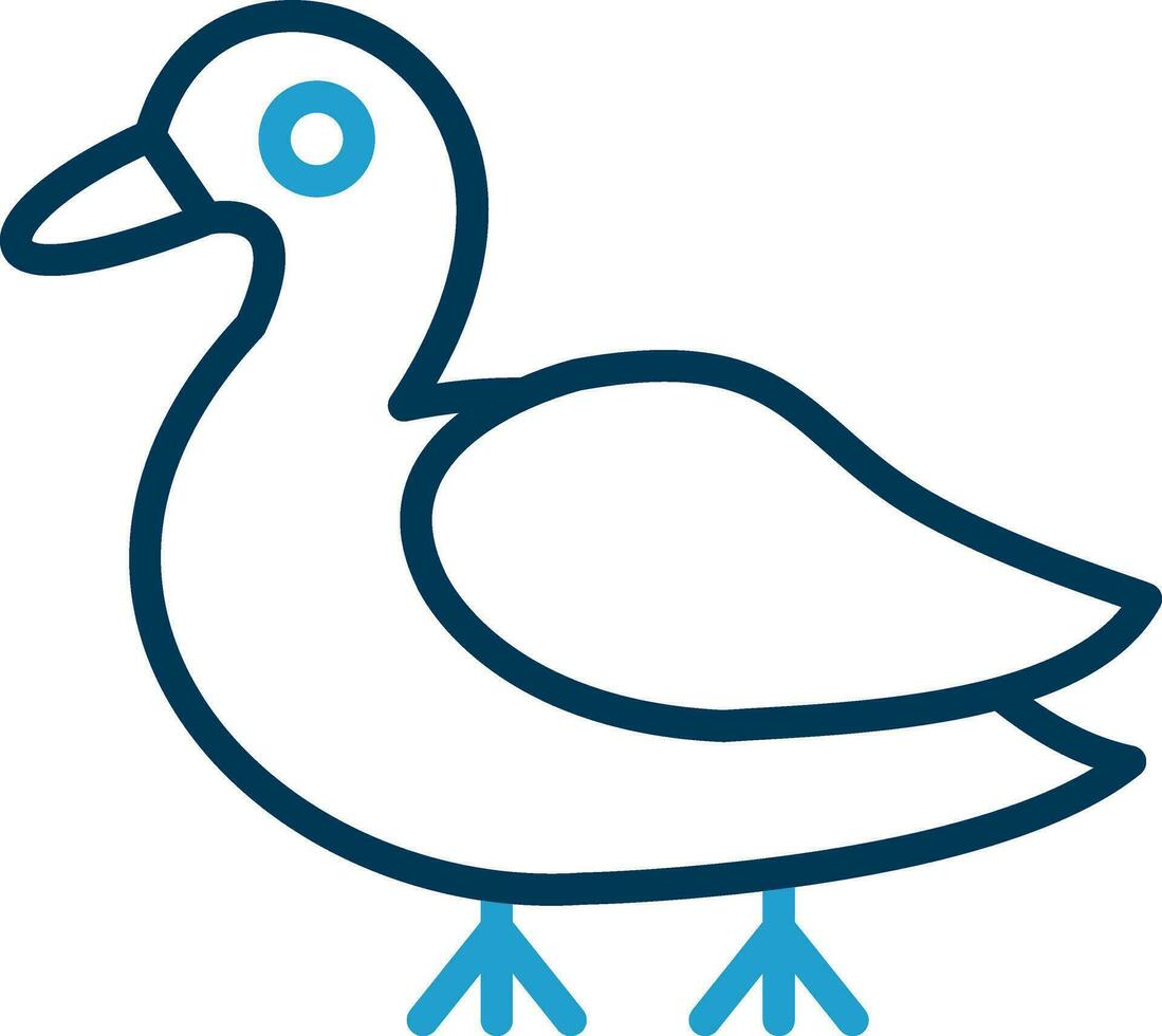 Duck Vector Icon Design