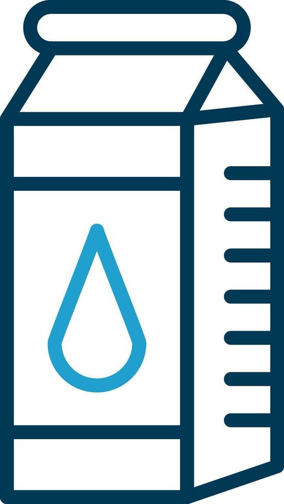 Milk box Vector Icon Design