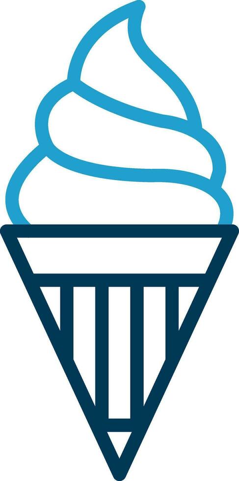 Ice cream Vector Icon Design