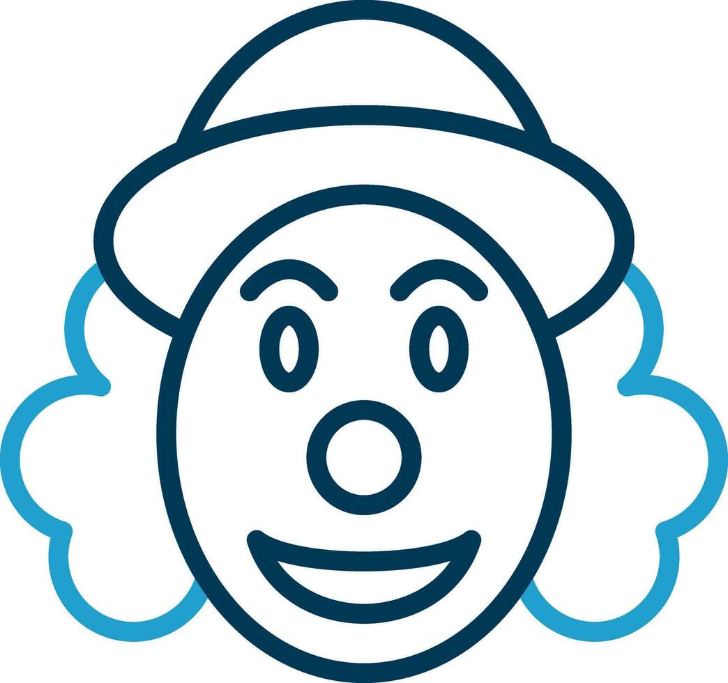 Clown Vector Icon Design
