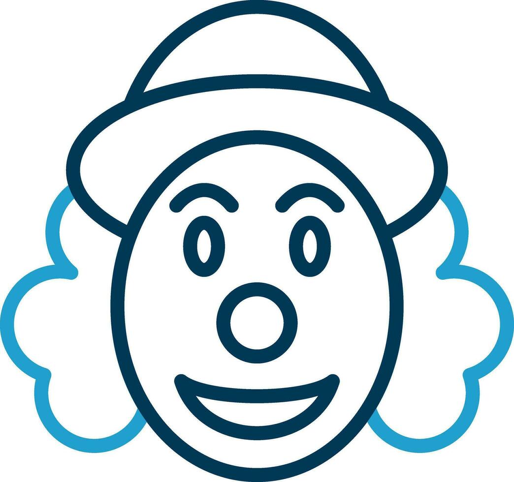 Clown Vector Icon Design