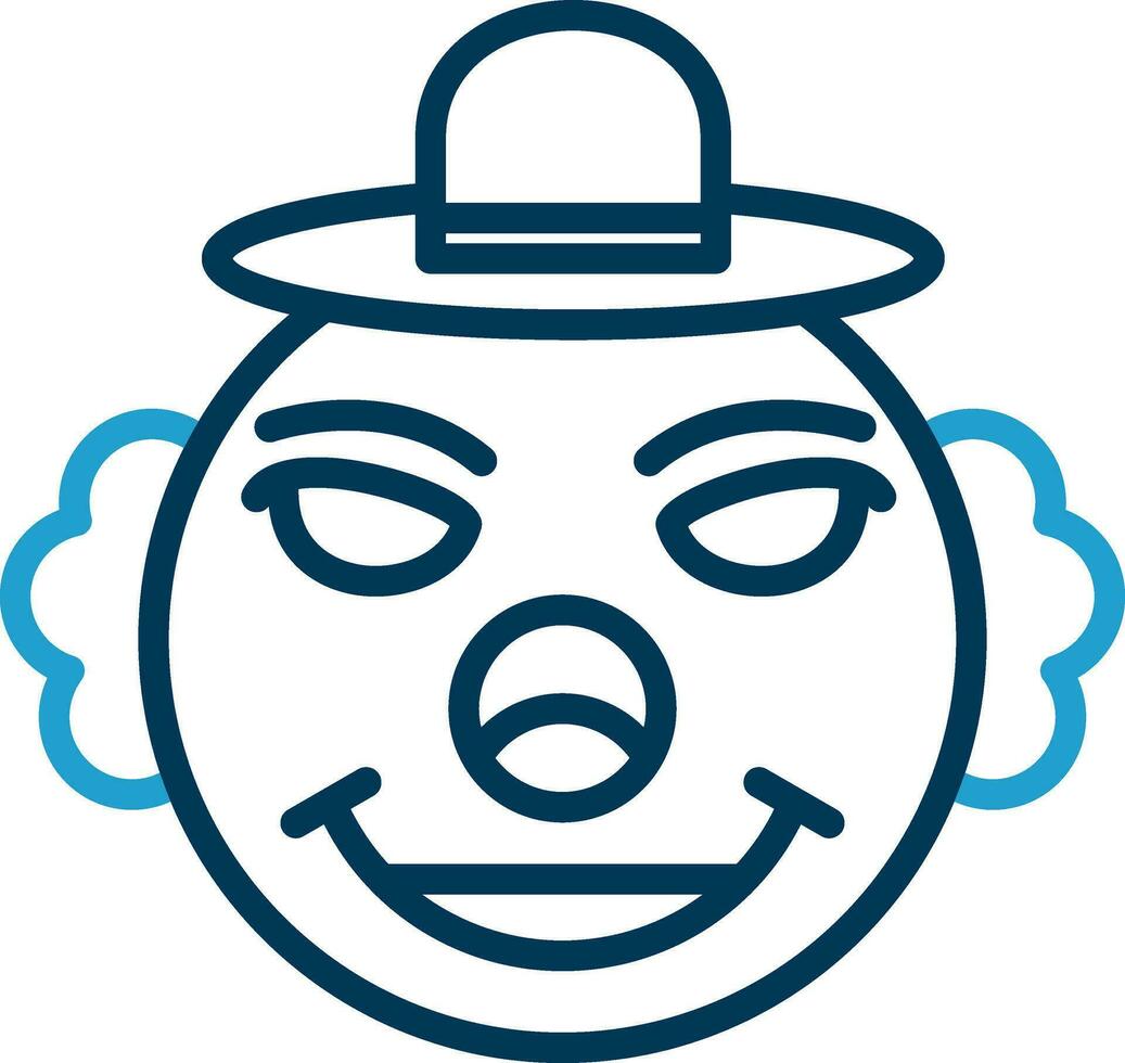 Clown Vector Icon Design