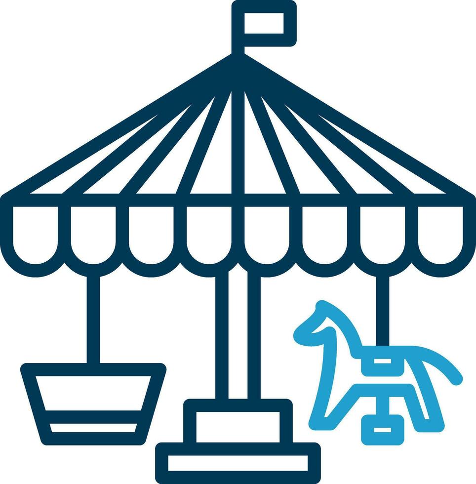 Carousel Vector Icon Design