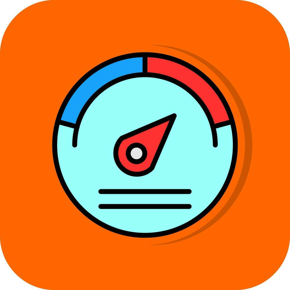 Meter Vector Icon Design