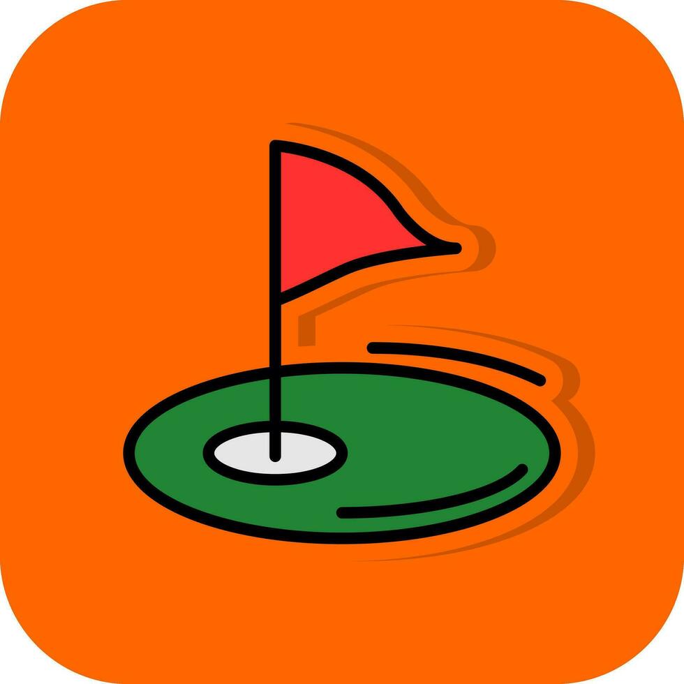 Golf Vector Icon Design