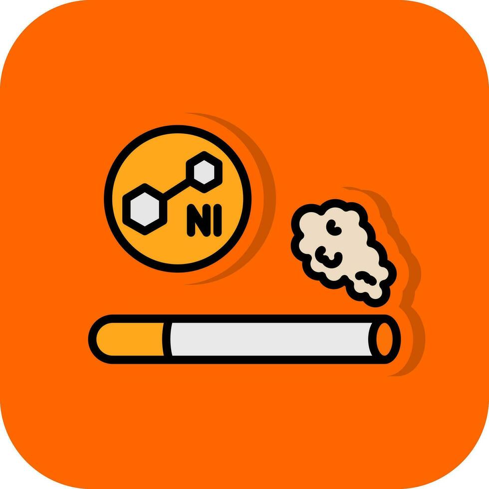 Nicotine Vector Icon Design