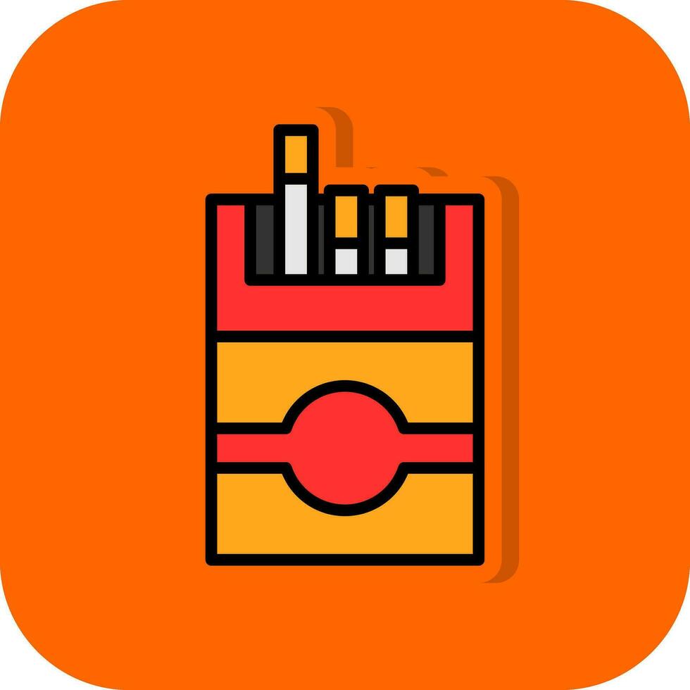 Cigarette Vector Icon Design