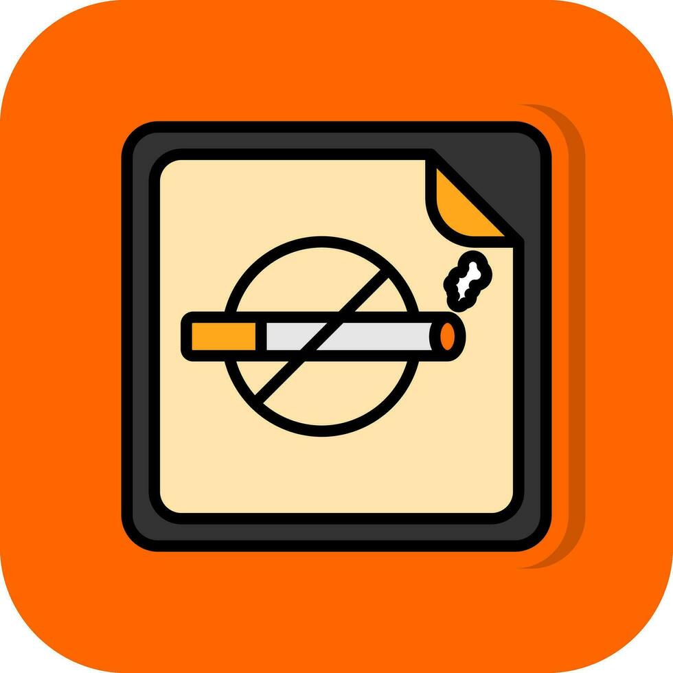 Nicotine patch Vector Icon Design